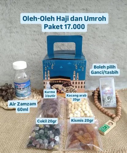 Paket Oleh-Oleh Haji & Umroh – Rp 17.000