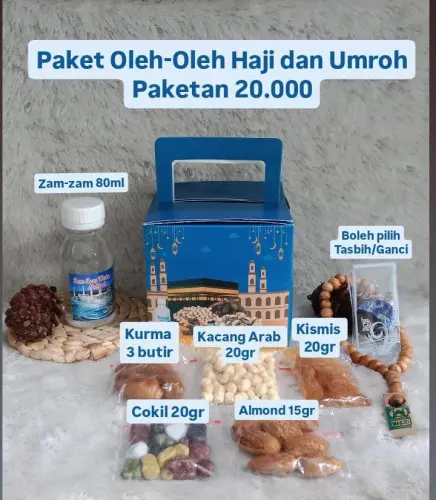 Paket Oleh-Oleh Haji & Umroh – Rp 20.000